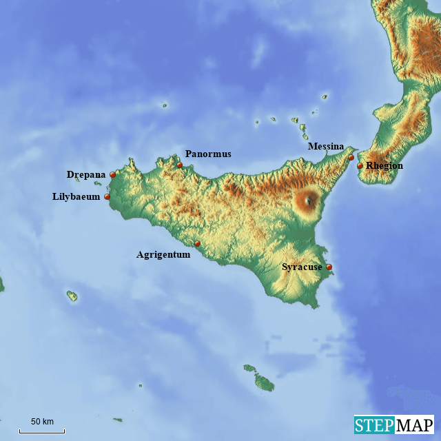 第一次布匿战争时期的西西里岛